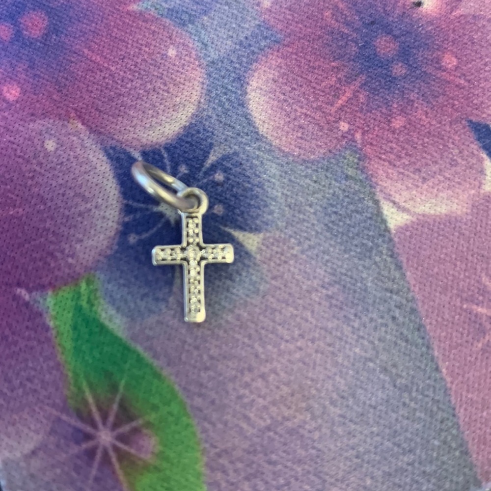 Authentic Pandora Bracelet Cross Charm